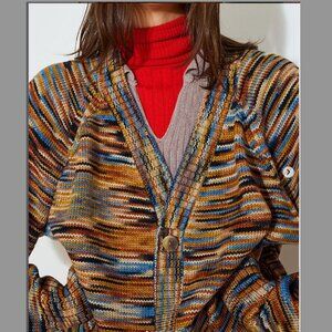 NWT Misha & Puff Adagio Cardigan - Original Space Dye, M/L
